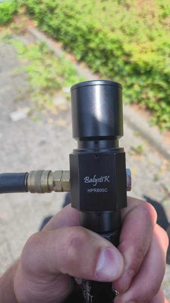 Imagen 2 de Hpa fles 0.8L met balistyk regulator en slang