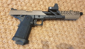 Image 2 for Vorsk Airsoft  Titan Hi Capa GBB  met Micro Red Dot (Tan)