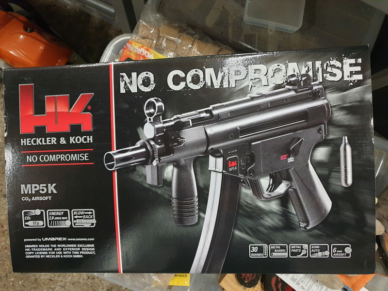 Imagen 1 de H&K MP5 replica ongebruikt in verpakking met extra magazijn