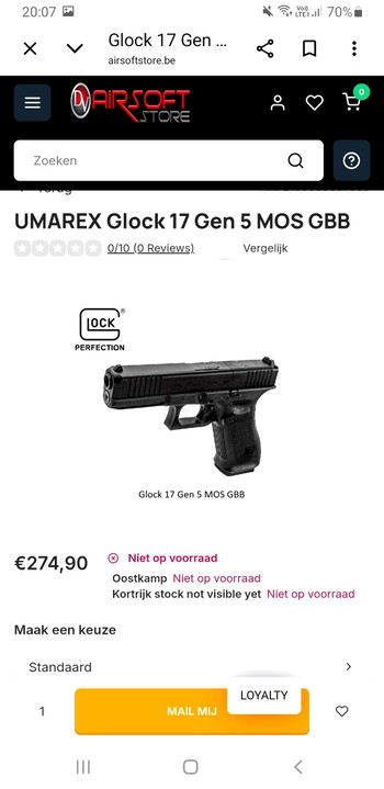 Bild 4 für Glock 17 gen 5 mos