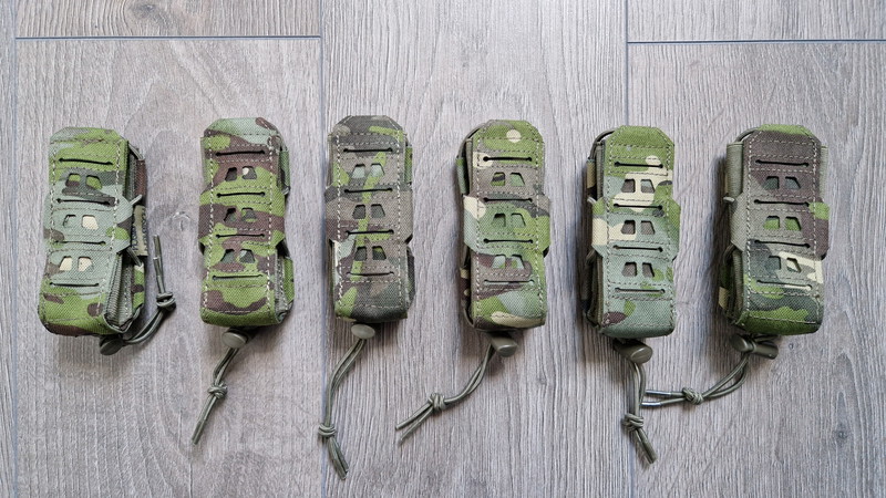 Imagen 1 de TKA: Novritsch Elastic SMG Mag Pouches (6x) - ACP Tropic/Multicam Tropic