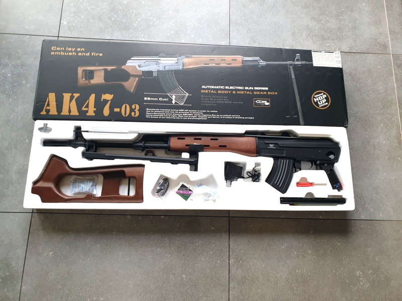 Bild 1 für AK-SVD AEG - Black & Wood style ( nieuw in de doos)