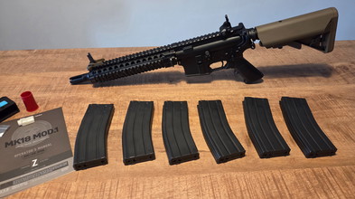 Bild für (Goed onderhouden) Tokyo Marui MWS Mk18 MOD 1 GBB + Magazijnen