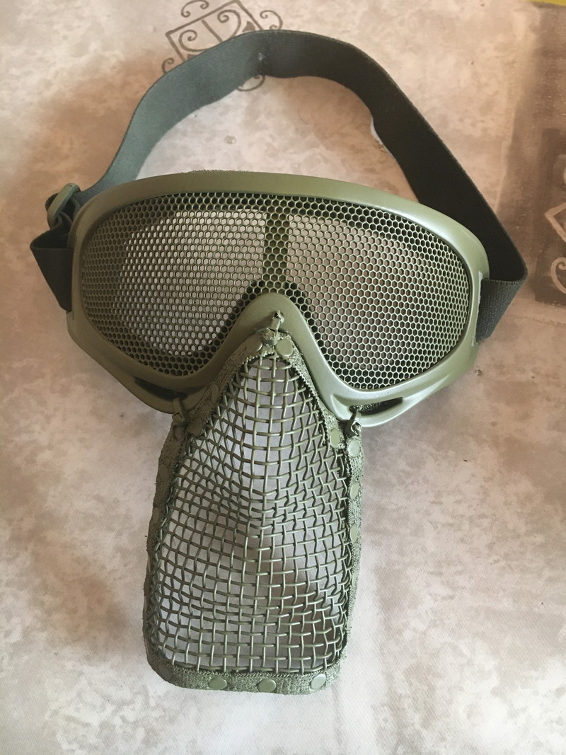 Image 1 for Hero Shark Spear Tooth Hex mesh goggle