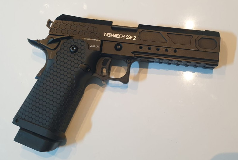 Bild 1 für SSP2 | GBB Pistol | Black | Novritsch( nieuw in doos )