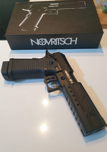 Bild 6 für SSP2 | GBB Pistol | Black | Novritsch( nieuw in doos )