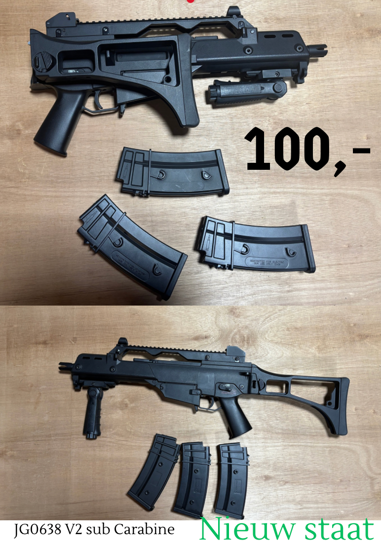 Afbeelding 1 van In nieuwstaat Sb Carbine replica