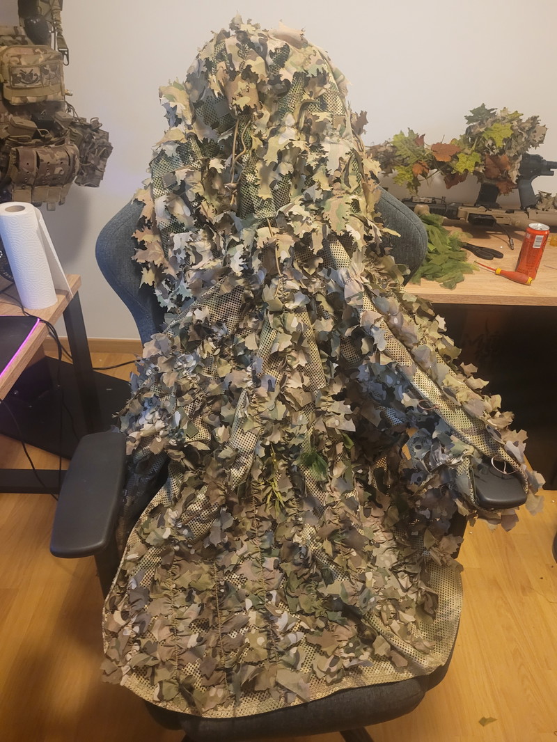 Image 1 for Ghillie cape + hood