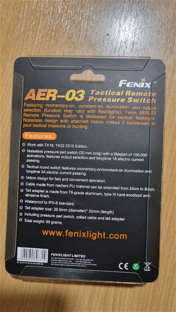 Image 2 for Fenix pressure switch AER-03