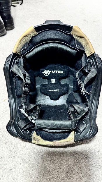 Afbeelding 3 van Mtek flux airsoft helm