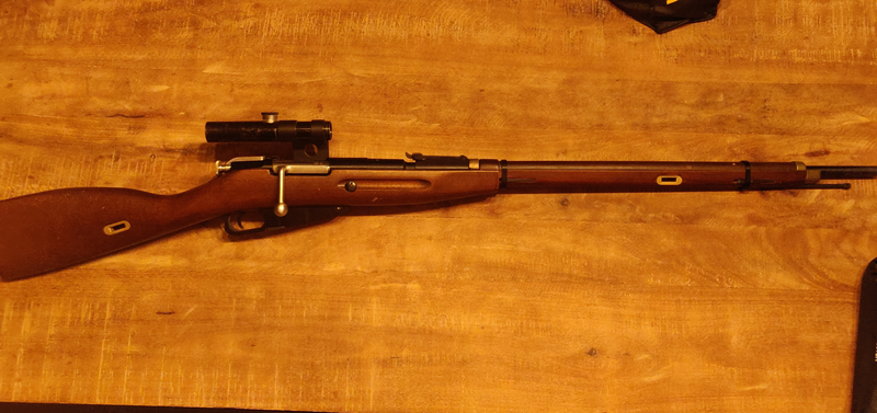 Afbeelding 1 van Mosin nagant met Pu scope