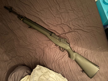 Image 3 pour Tokyo marui m14 od green incl 3 mid-capp magazijnen