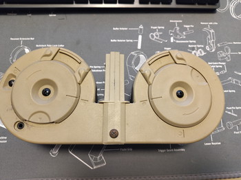 Imagen 3 de ics m4 drummag 1500 rounds