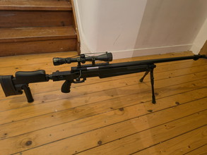 Afbeelding van Airsoft Sniper (+scope) MB4414D