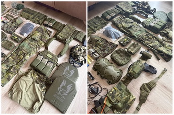 Zdjęcie 2 – Complete Airsoft Loadout met o.a. Warrior Assault Systems, EmersonGear, Earmor en Novritsch, in OD Green en Multicam Tropic (totaal 45 items)!