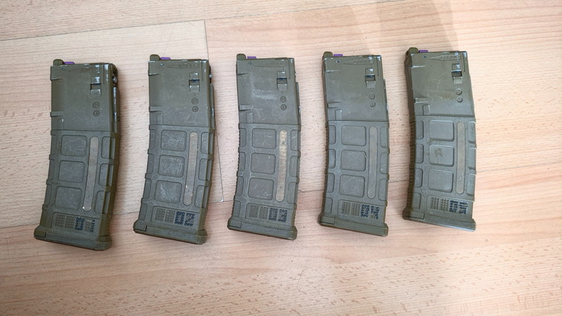 Image 1 for 5x T8 MWS Magazines