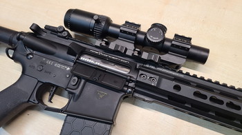 Bild 4 für AEG M4 MK18 Gun in John Wick JW2 Style Full Metall mit LPVO Optic + Gate Aster and More TOP