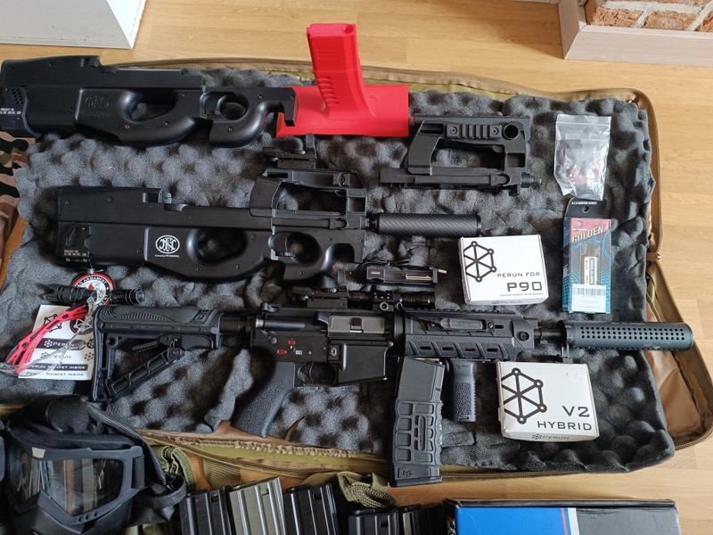 Afbeelding 1 van Lot G&G, P90 & Well Sniper