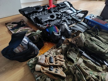 Afbeelding 4 van Lot G&G, P90 & Well Sniper