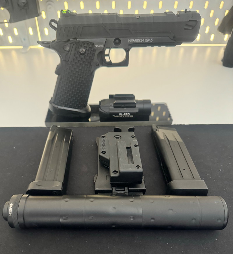 Image 1 for Nieuwe Novritsch SSP5 met heel veel extra's