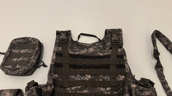 Bild 2 für Subdued urban digital camo plate carrier