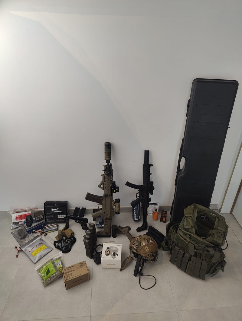 Bild 1 für Complete gearset, G&G MP5SD, Magpul PTS Masada (Original)