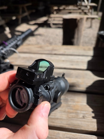 Image 4 for ACOG scope + red dot