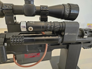 Image 2 for Uniek CO2 custom VSR10 sniper met Mancraft SDiK en CO2 regulator