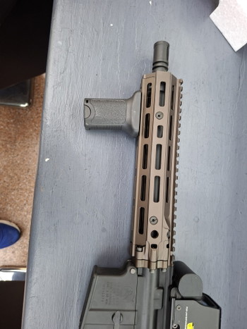 Image 3 for Tokyo Marui MWS MK18 RIS III 9,5 M-LOK con 6 cargadores LOWCAP M4 GBB Modify