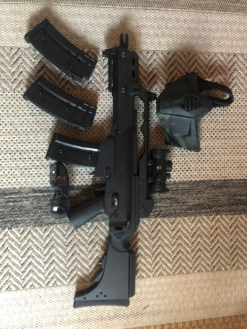 Image 2 pour Golden Eagle AR366 C Crosse Rétractable AEG
