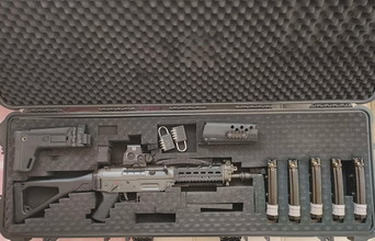 Bild für Geupgrade GHK Sig-553 GBBR tekoop + extra's