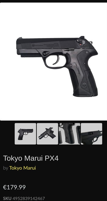 Image 4 pour Tokyo marui Beretta PX4 GBB