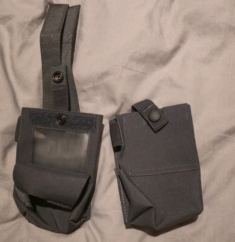 Image 1 for Custom - Manatee - grey - radio - pouch