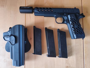 Image for AW 1911 hexcut +mags+tracer+holster