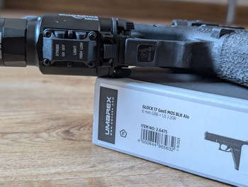 Image 5 for GHK Glock 17 Gen 5 MOS with complete BFA Steel Parts and Upgrades (with 