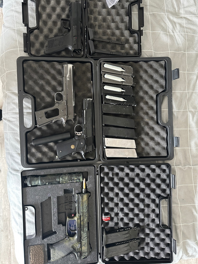 Imagen 1 de SET 4 pistolen 1 sniper
