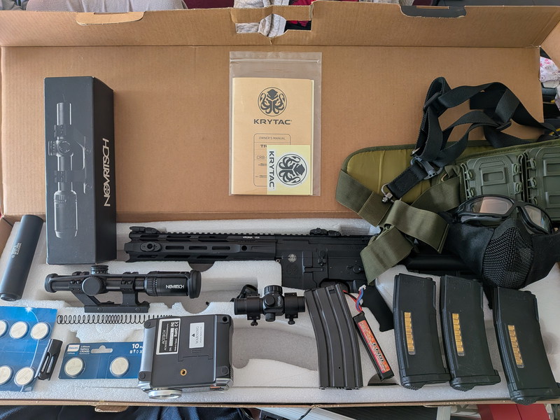 Bild 1 für Airsoft - Krytac MK2 WITH ACCESSORIES - ASK PRICE OR OFFER