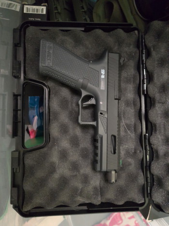 Immagine 2 di Zo goed als nieuw! Complete Airsoft Lot - Krytac Trident Mk2 CRB-M + Novritsch SSP1 & SSP18 + Mags, Optics & Gear