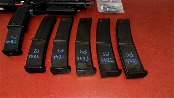Image 2 for KWA MP7 + 6 mags + HPA adapters +  gigantisch veel extra