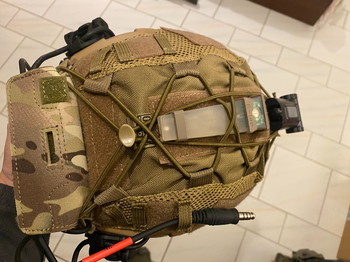 Image 3 for Helmt with TCA comtac3 head set +helm light+helm cover