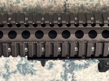 Afbeelding 2 van MK18 - RIS II - Bronze handguard