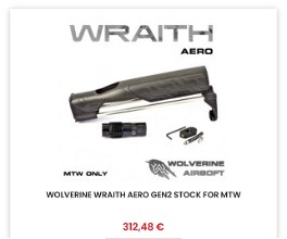 Image for WRAITH AERO GEN2 Stock  MTW