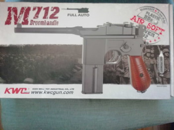 Afbeelding 4 van M712 Broomhandle Mauser Pistol Replica (Gas Blowback)