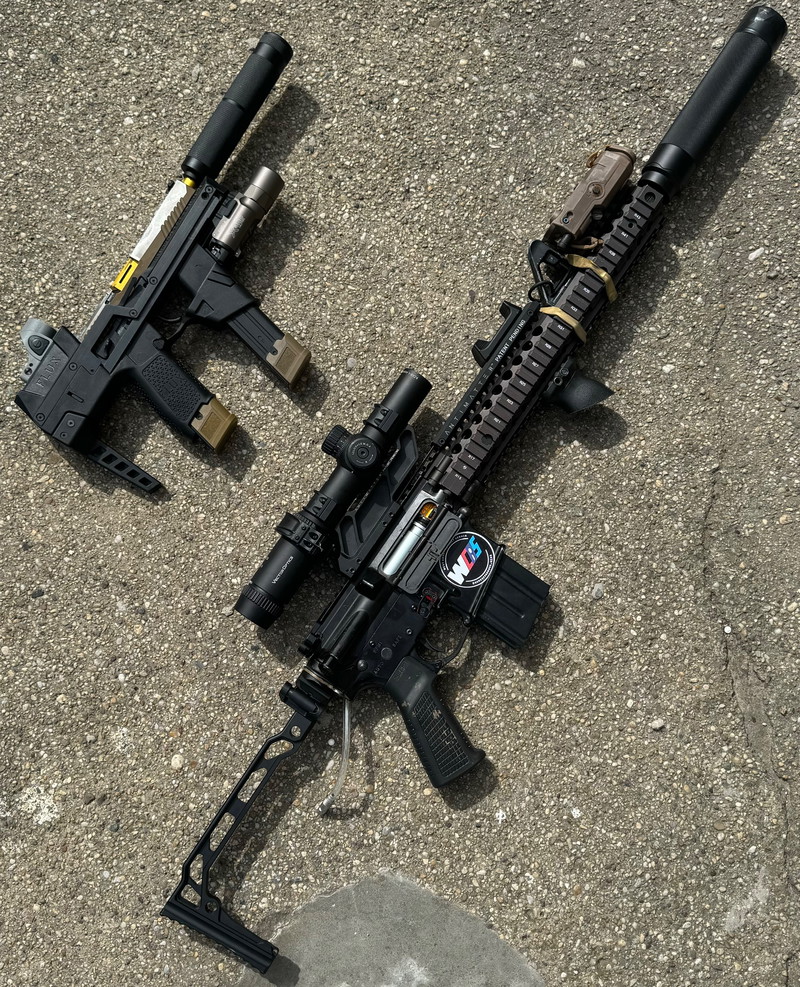Bild 1 für Wolverine MTW converted GHK M4 w everything on the gun