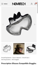 Image for Gezocht!! Prescription Glasses Compatible Goggles