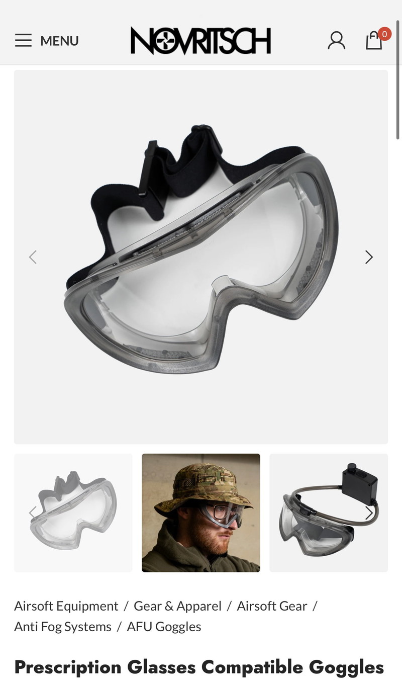 Imagen 1 de Gezocht!! Prescription Glasses Compatible Goggles