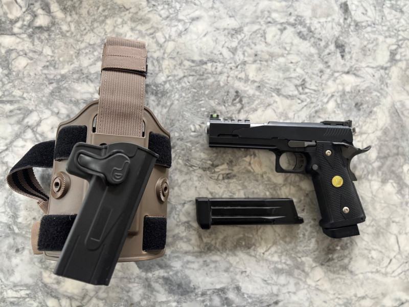 Afbeelding 1 van Hi-Capa 5.1 | WE | GBB Green Gas