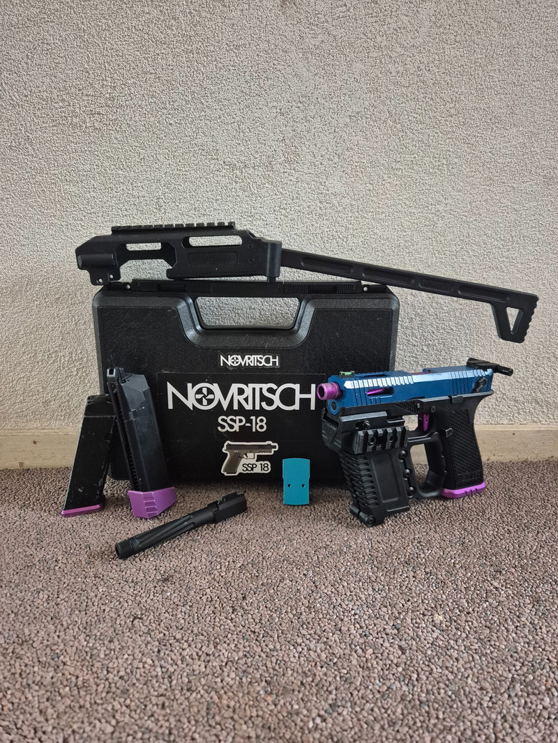 Image 1 for SSP-18 (Glock-18) with carbine kit and more.