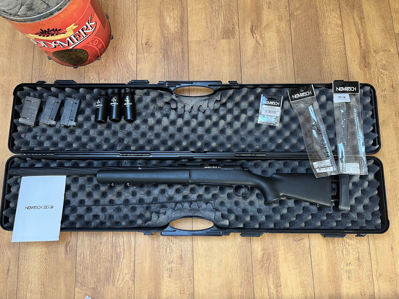 Imagen 1 de SSG24 Airsoft Sniper Rifle plus extra's