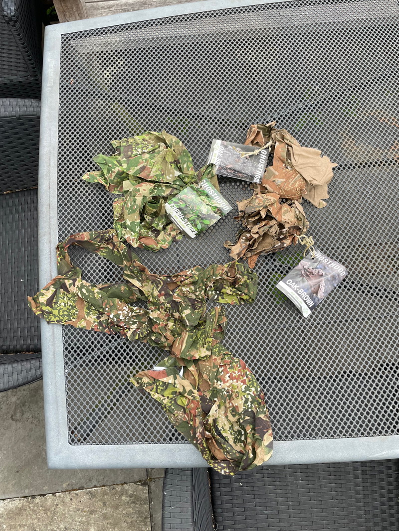 Bild 1 für Ghost hood camo strips en leafs